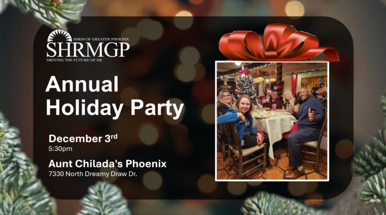 SHRM of Greater Phoenix Holiday Party